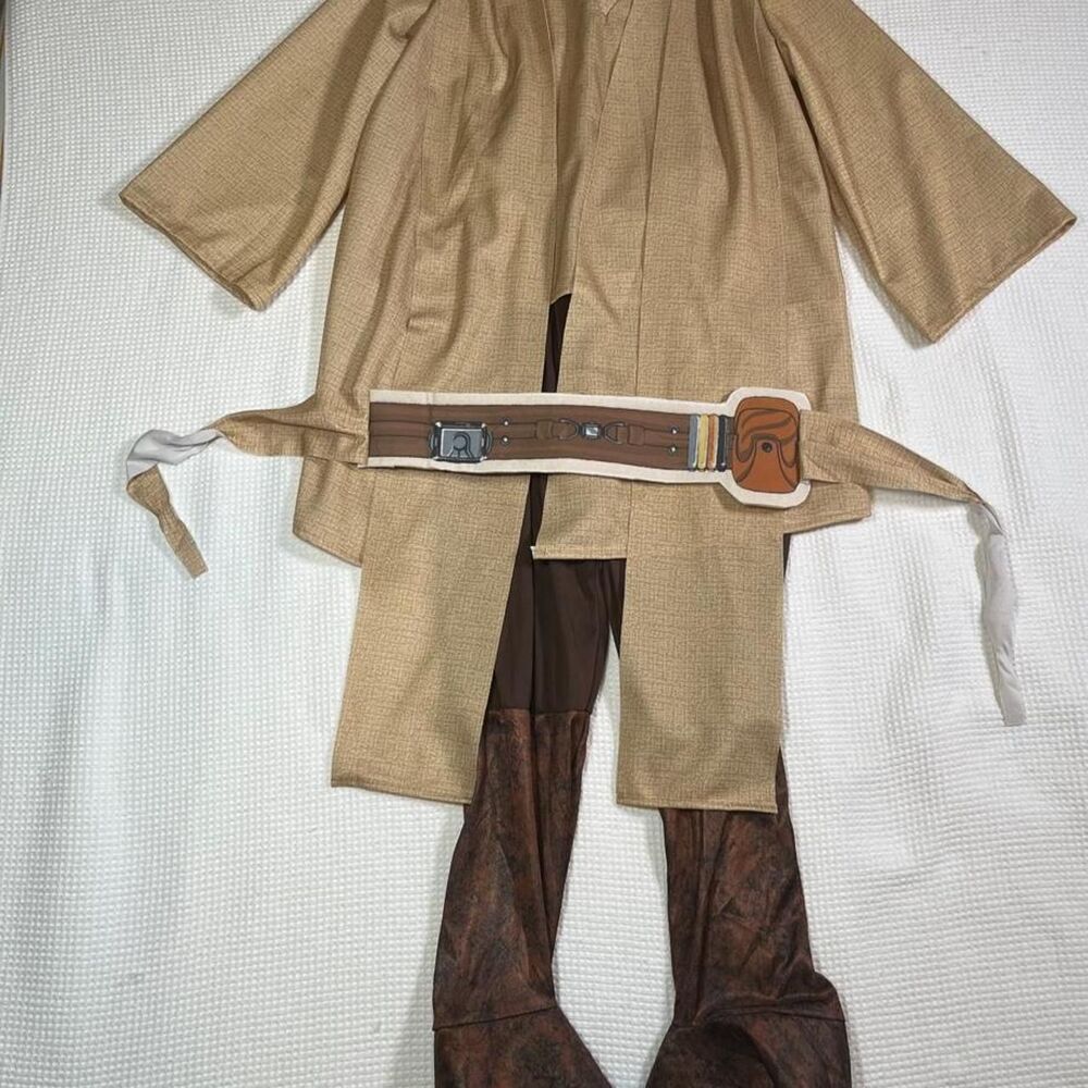 Kids Size medium Tan and brown Star Wars Obi-Wan Kenobi cosplay costume